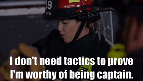Station 19 Andy Herrera GIF - Station 19 Andy Herrera I Dont Need Tactics To Prove GIFs