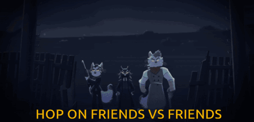 Hop On Friends Vs Friends GIF - Hop On Friends Vs Friends Lackadaisy GIFs