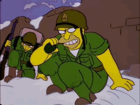 The Simpsons Throw GIF - The Simpsons Throw Grenade GIFs