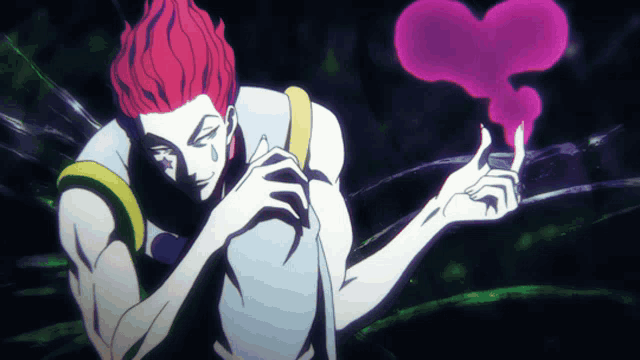 a cartoon character with red hair giving a thumbs up sign