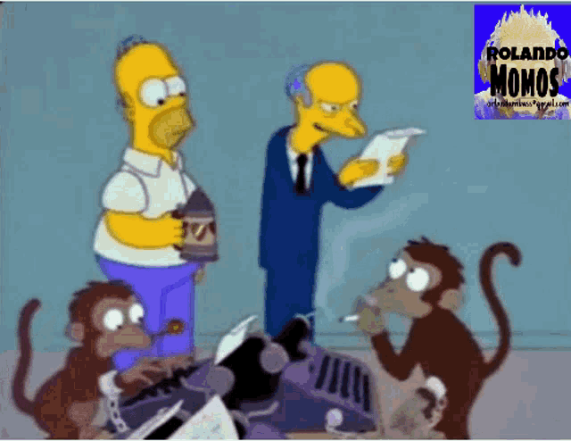 Sr Burns Mono The Simpson GIF - Sr Burns Mono The Simpson Homer Simpson GIFs