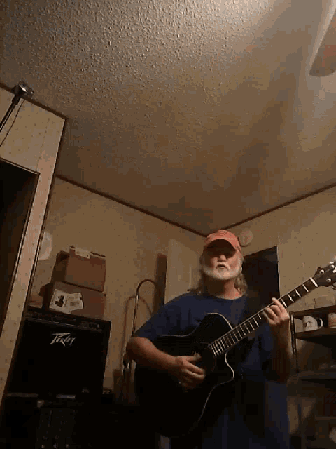 Old Man Guitar GIF - Old Man Guitar Musician GIFs