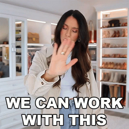 We Can Work With This Shea Whitney GIF - We Can Work With This Shea Whitney We Can Work Things Out GIFs
