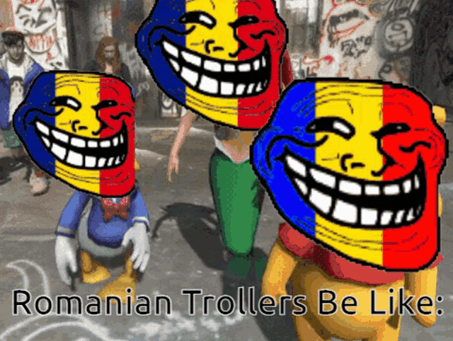 Troll Trollface GIF - Troll Trollface Romania GIFs