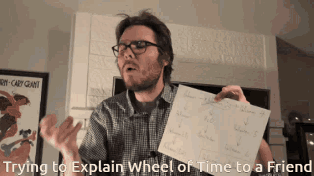 Man Carrying Thing Wheel Of Time GIF - Man Carrying Thing Wheel Of Time Wheel Of Time Book GIFs