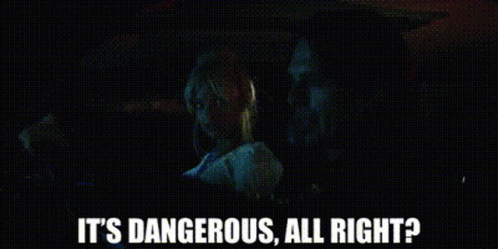 Pam And Tommy Pamela Anderson GIF - Pam And Tommy Pamela Anderson Its Dangerous All Right GIFs