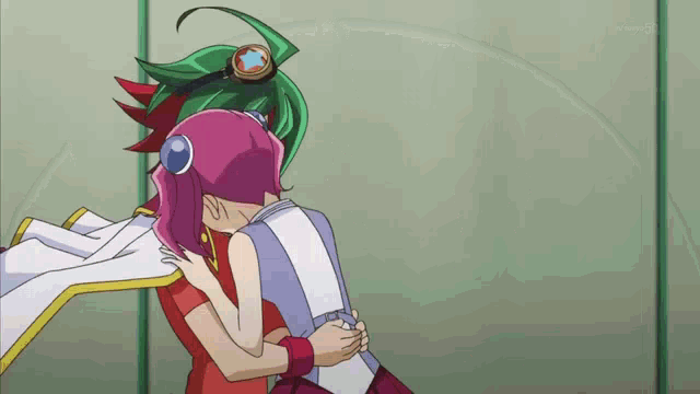 Anime Boy And Girl Cute Couple GIF - Anime Boy And Girl Cute Couple Hugs GIFs
