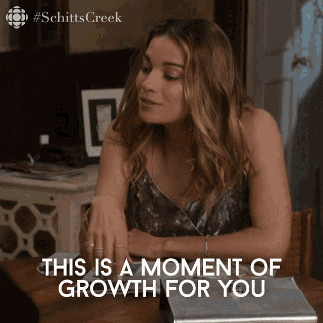 This Is A Moment Of Growth For You Alexis GIF - This Is A Moment Of Growth For You Alexis Alexis Rose GIFs