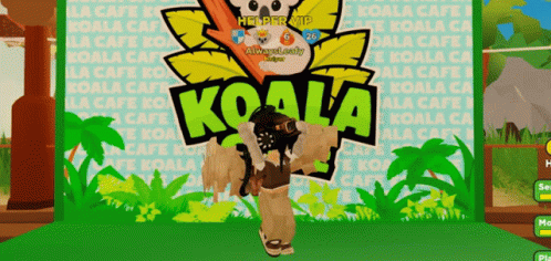 Koala Cafe Koala GIF - Koala Cafe Koala Leafy GIFs