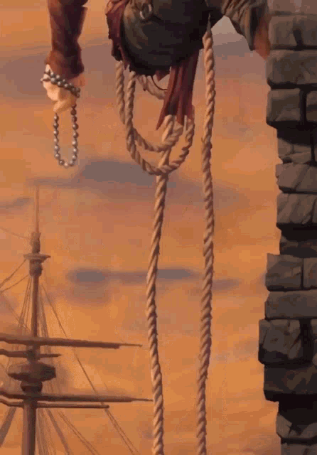 Gwent Rope GIF - Gwent Rope Going Down GIFs