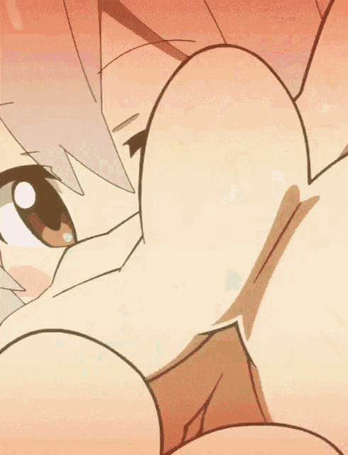 a cartoon cat is sitting on a person 's back