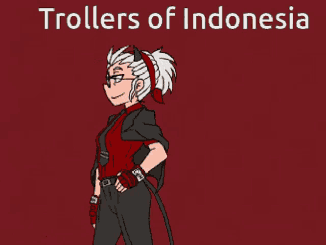 Trollers Of Indonesia Helltaker GIF - Trollers Of Indonesia Indonesia Helltaker GIFs