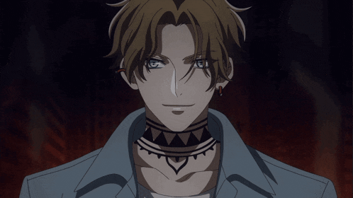 a man with a heart tattoo on his neck looks at the camera