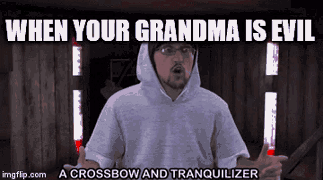 When Your Grandma Is Evil Evil Grandma GIF - When Your Grandma Is Evil Evil Grandma Revenge GIFs