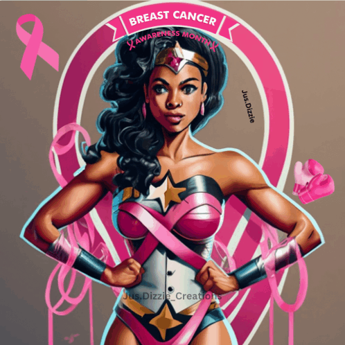 Breast Cancer Breast Cancer Awareness GIF - Breast Cancer Breast Cancer Awareness Wonder Woman GIFs
