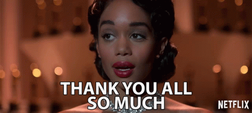 Thank You All So Much Laura Harrier GIF - Thank You All So Much Laura Harrier Camille Washington GIFs