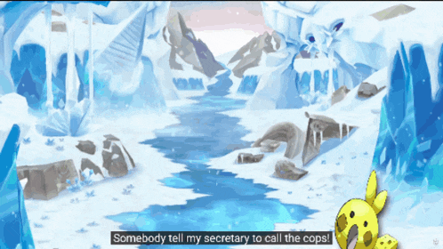 somebody tell my secretary to call the cops written on a screen