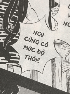 a black and white drawing of a person with the words " ngu cong co muc do thoi " written on it