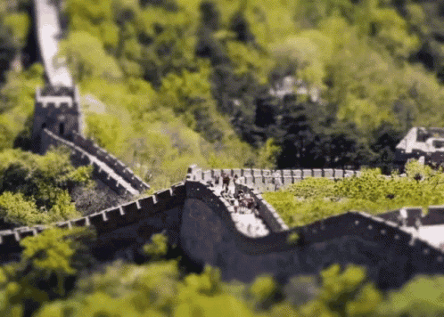 Great Wall Of China GIF - Wall Great Wall Og China Land Mark GIFs