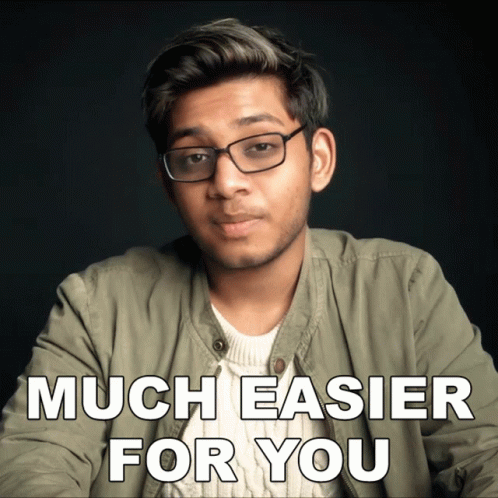 Much Easier For You Anubhav Roy GIF - Much Easier For You Anubhav Roy It Isnt So Hard For You GIFs