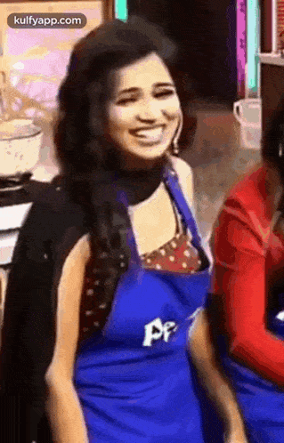 Laughing.Gif GIF - Laughing Ramya Pandian Actress GIFs