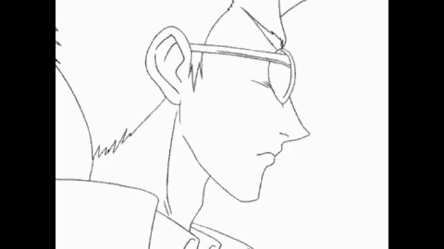 a black and white drawing of a man crying with the words " i 'm unhappy " below him