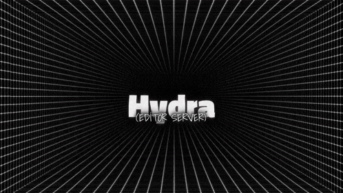 a logo for hydra editor server with a question mark in the center