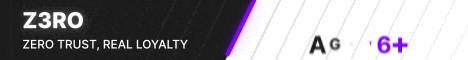 a banner that says zero trust real loyalty on it