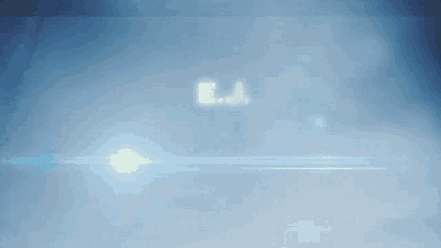 a blue background with the word e.j. written on it