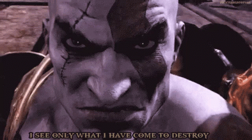 Kratos I See GIF - Kratos I See Only GIFs