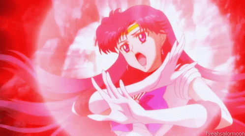 Sailor Mars Anime GIF - Sailor Mars Anime Power GIFs