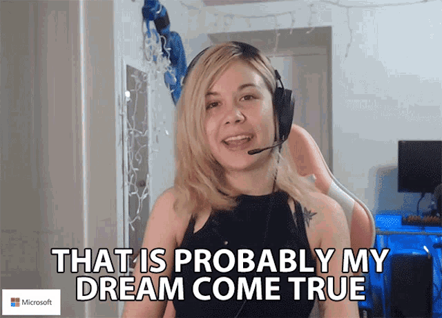 That Is Probably My Dream Come True Madi Benge GIF