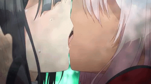 Girl Anime GIF - Girl Anime Kiss Anime GIFs