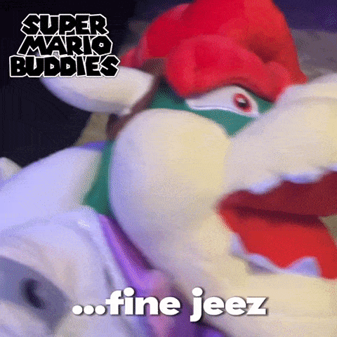 Bowser Mario Buddies GIF