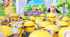 Minions Party GIF - Minions Despicableme Party GIFs