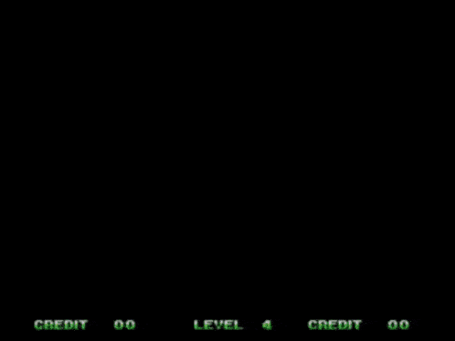 a video game screen shows a landscape with the words credit 00 and level 41