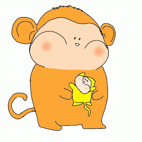 Monkey Hug GIF - Monkey Hug Baby GIFs
