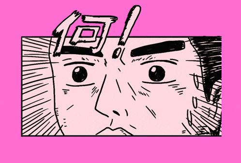 a black and white drawing of a man 's face on a pink background with the word lol on it