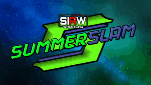 a logo for sirw wrestling says summer slam