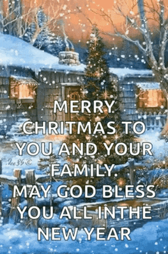 merry christmas to you and your family . may god bless you all in the new year .