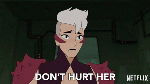 Dont Hurt Her Scorpia GIF - Dont Hurt Her Scorpia Shera And The Princesses Of Power GIFs