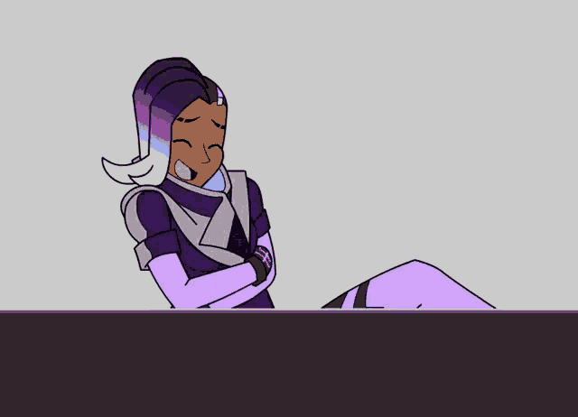 Sombra Laughing GIF - Sombra Laughing Crying Laughing GIFs