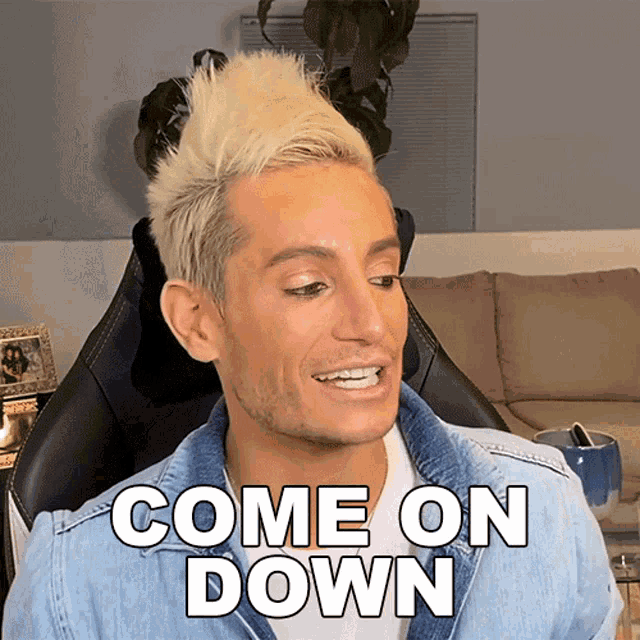 Come On Down Frankie James Grande GIF - Come On Down Frankie James Grande Frankiejgrande GIFs