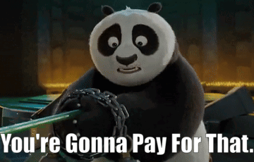 Kung Fu Panda 4 Po GIF - Kung Fu Panda 4 Po Youre Gonna Pay For That GIFs