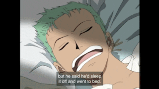 a cartoon of a man laying in bed with the words but he said he 'd sleep it off and went to bed below him