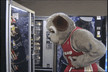 Cleveland Cavaliers Vending Machine GIF - Cleveland Cavaliers Vending Machine Moondog GIFs
