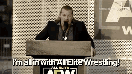 Chris Jericho Aew GIF - Chris Jericho Aew All Elite Wrestling GIFs
