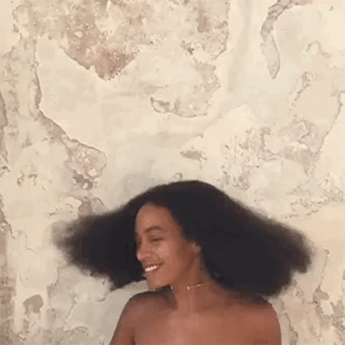 Solange Hair GIF - Solange Hair Flip GIFs