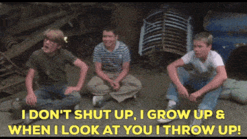Stand By Me Shut Up GIF - Stand By Me Shut Up Grow Up GIFs