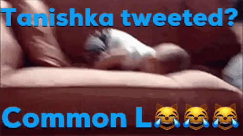 Tanishka Tweeted Common L GIF - Tanishka Tweeted Common L GIFs